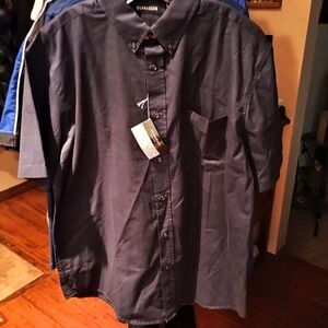 Men's Black Short Sleeve Shirt